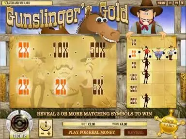 Scratch Card: Gunslingers Gold